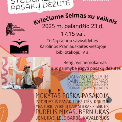 Šeimoms su vaikais – koncertas, spektaklis, žaidimai!