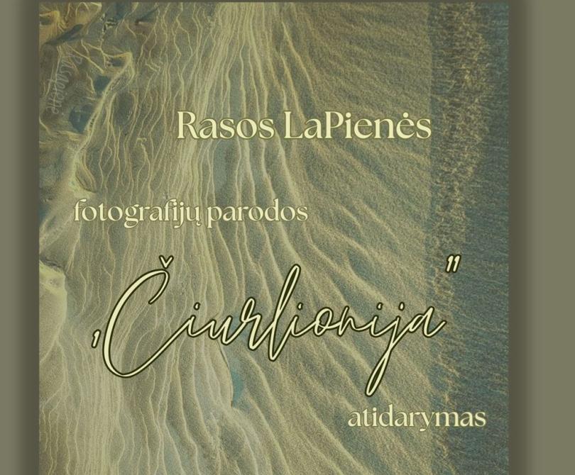 Rasos Lapienės fotografijų parodos „Čiurlionija“ atidarymas