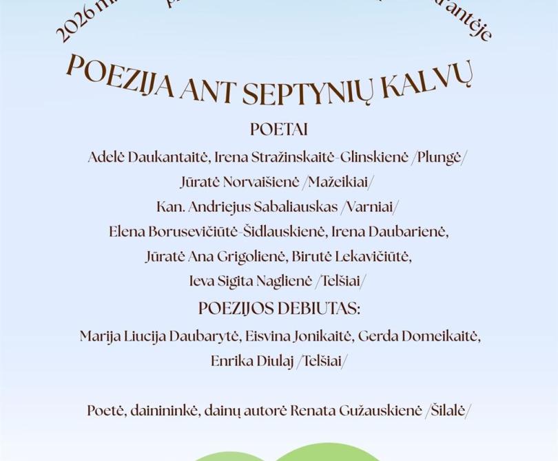 „Poezija ant septynių kalvų“