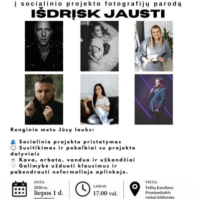 Fotografijų paroda „Išdrįsk jausti“