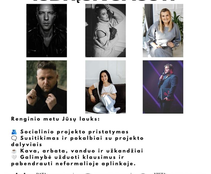 Kai žmonių istorijos kalba garsiau nei reikia...