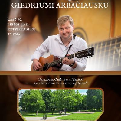 Susitikimas su bardu Giedriumi Arbačiausku