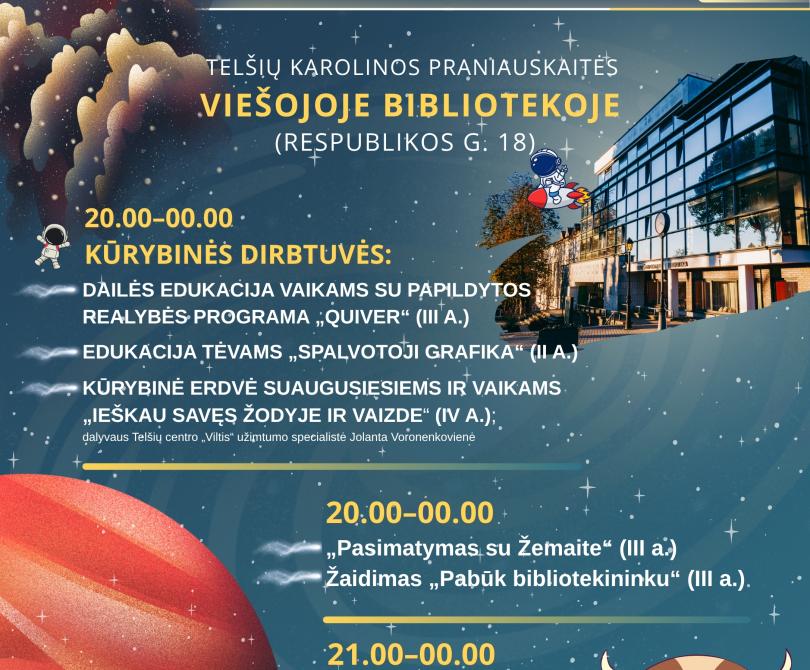 Turizmo naktis bibliotekoje