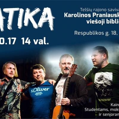 Grupės „Atika“ koncertas