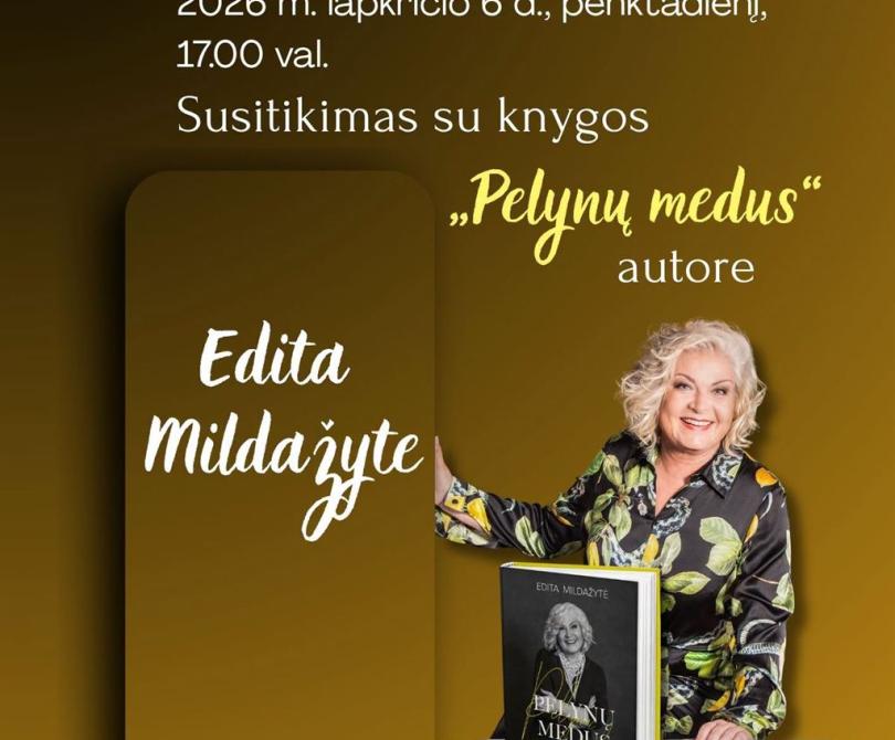 E. Mildažytė: „Šitoje knygoje stengiausi būti sąžininga, korektiška ir... linksma“