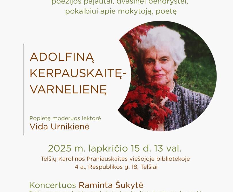 Prisimename Adolfiną Varnelienę