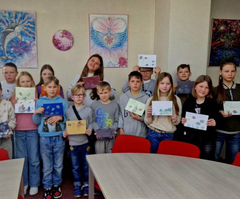 Svečiai iš Skuodo Bartuvos progimnazijos 