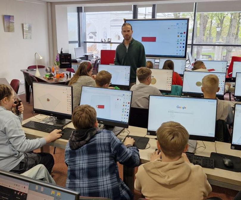 Edukacinis užsiėmimas „3D – originaliai, kūrybiškai, praktiškai“