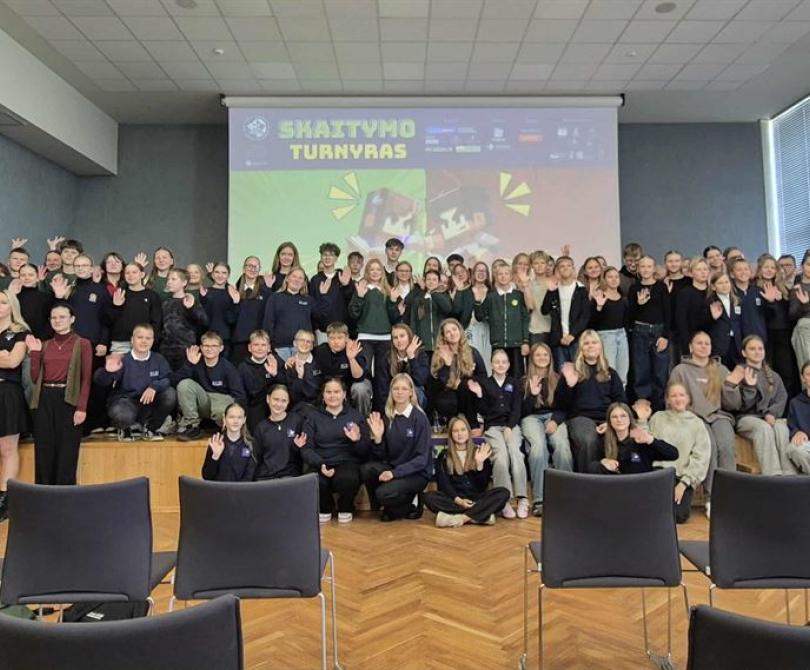 „Skaitymo turnyro 2025“ atrankinis etapas