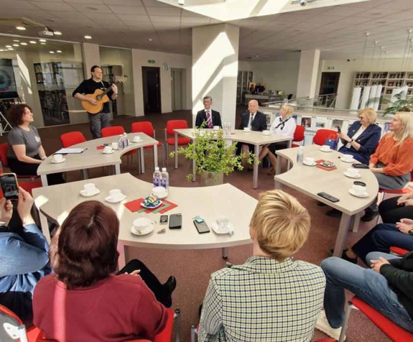 Šventiškai prasidėjo Nacionalinė Lietuvos bibliotekų savaitė