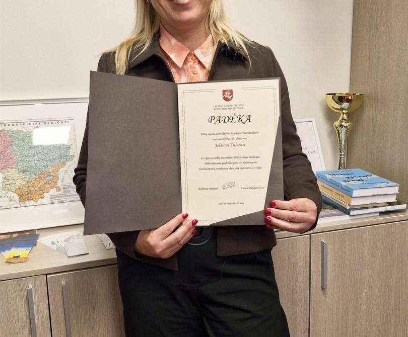 XIII Lietuvos bibliotekininkų draugijos suvažiavime – įvertinimas!