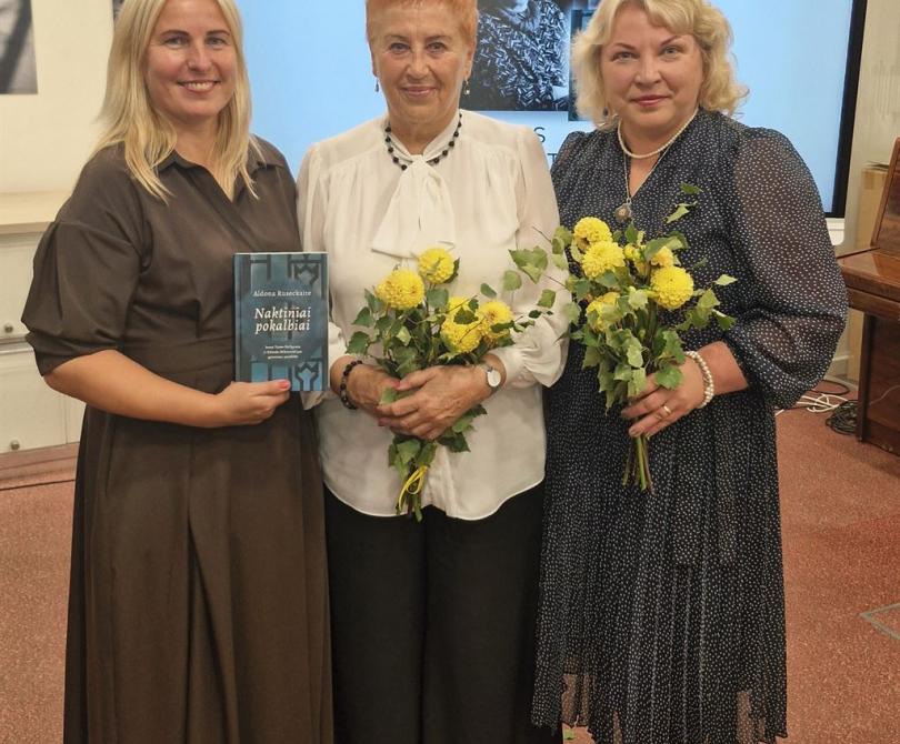 „Naktiniai pokalbiai“ – apie dvi išskirtines Lietuvos kultūros asmenybes 