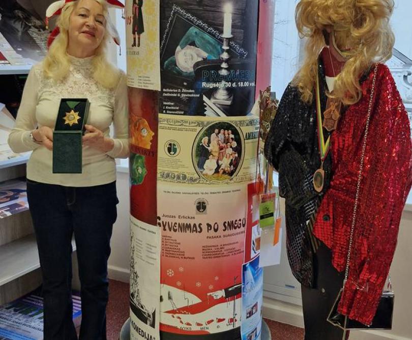 Paroda aktorės Julijos Kneitienės kūrybinės veiklos 50-mečiui