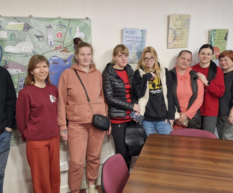 Svečiai iš Telšių socialinių paslaugų centro