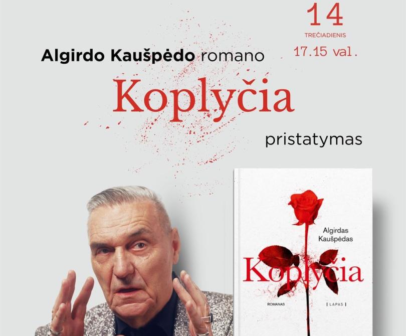 Algirdo Kaušpėdo romano „Koplyčia“ pristatymas