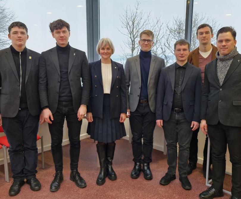 Paskaita seminarijos klierikams