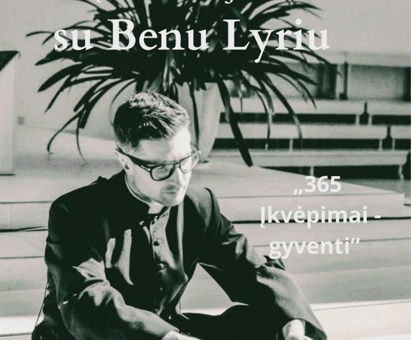 Žarėnų bibliotekoje – susitikimas su kunigu Benu Lyriu