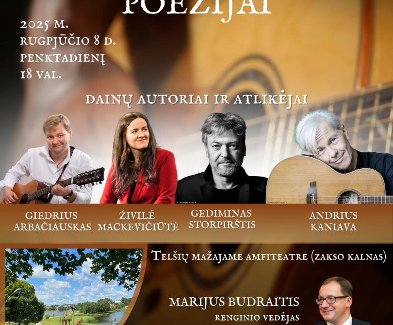 „Dainos reveransas poezijai“