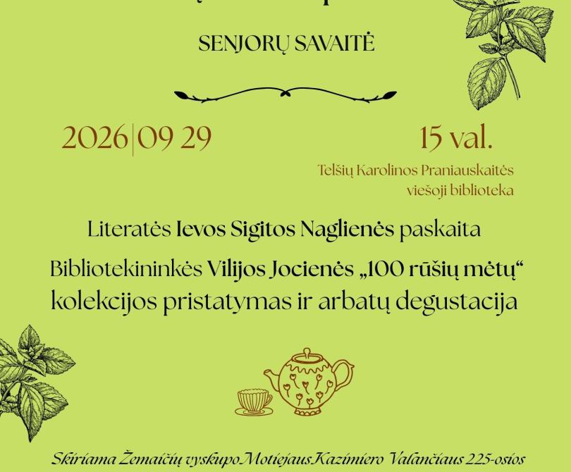 Žemaičių vyskupo Motiejaus Kazimiero Valančiaus 225-ųjų gimimo metinių ir Senjorų savaitės minėjimas