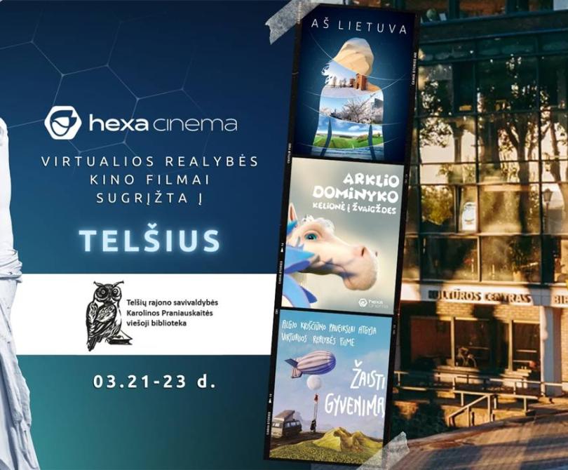 Virtualios realybės filmai – bibliotekoje!