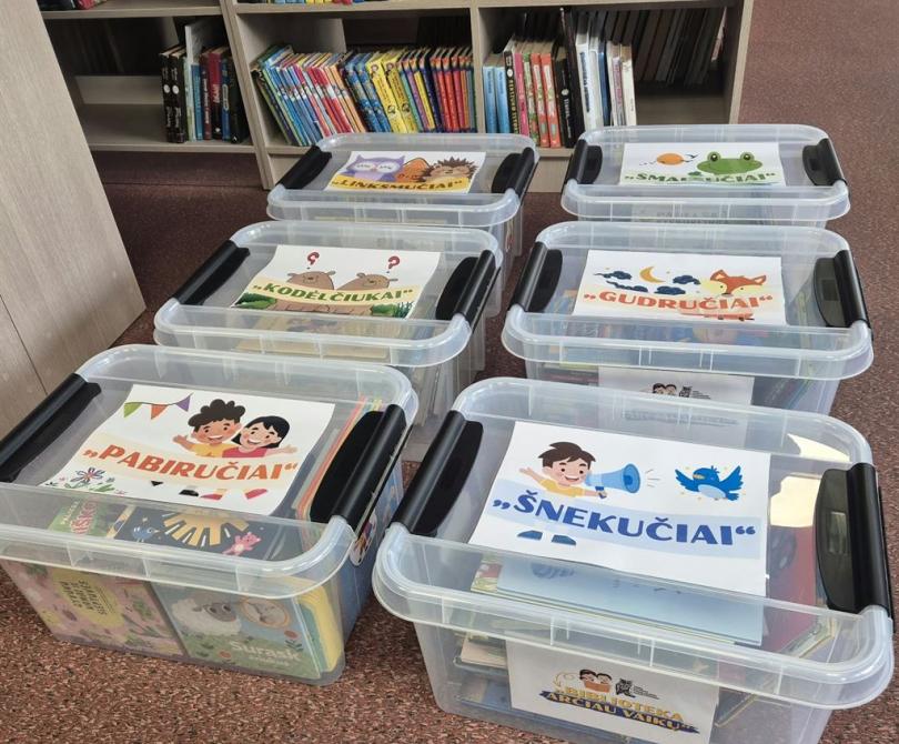 „Biblioteka arčiau vaikų“ – projektas plečiasi! 