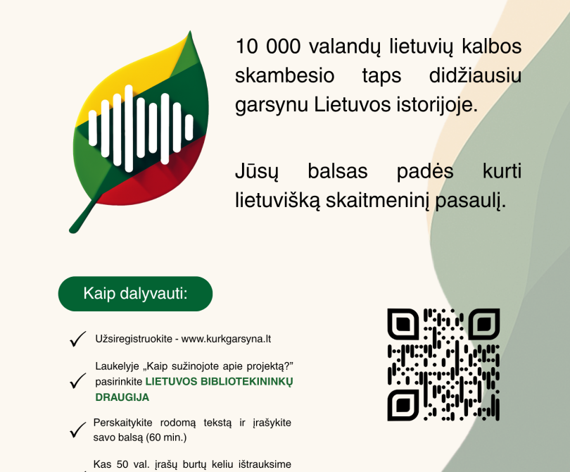 Išmokykite technologijas kalbėti lietuviškai