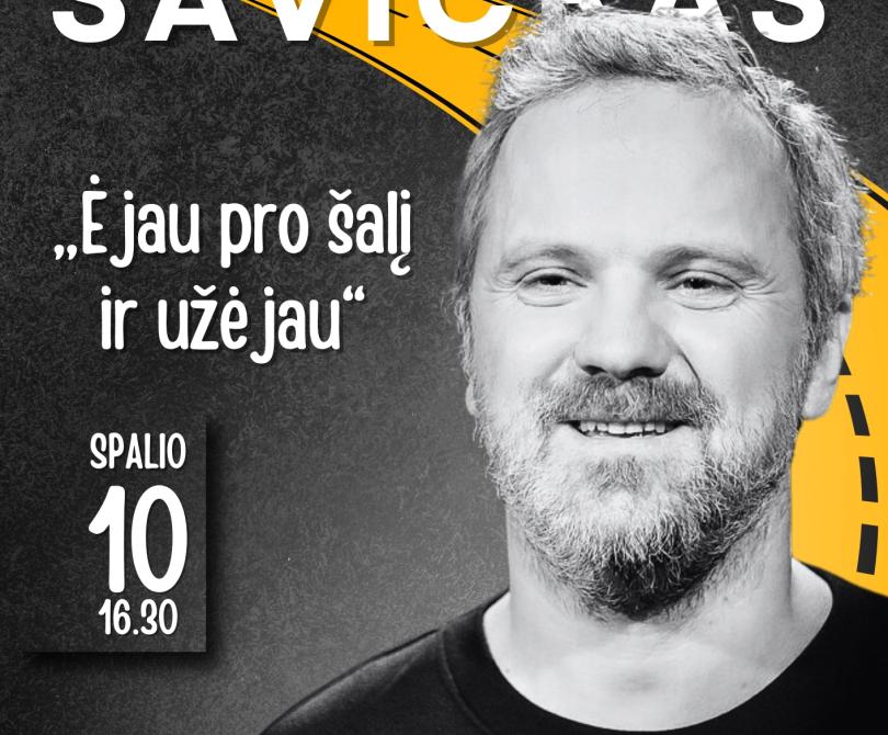 DĖMESIO! Pakeistas susitikimo su aktoriumi G. Savicku laikas