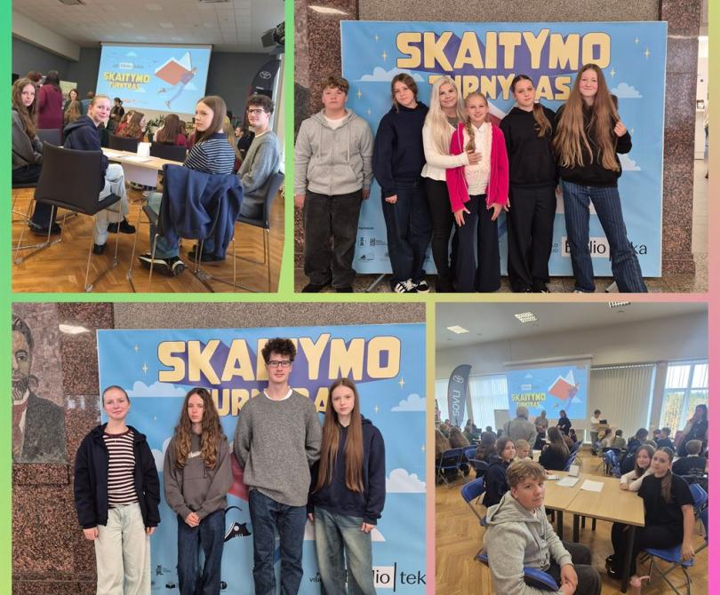 Šiaulių apskrities Povilo Višinskio viešosios bibliotekos organizuotame Skaitymo turnyre – puikios naujienos! 
