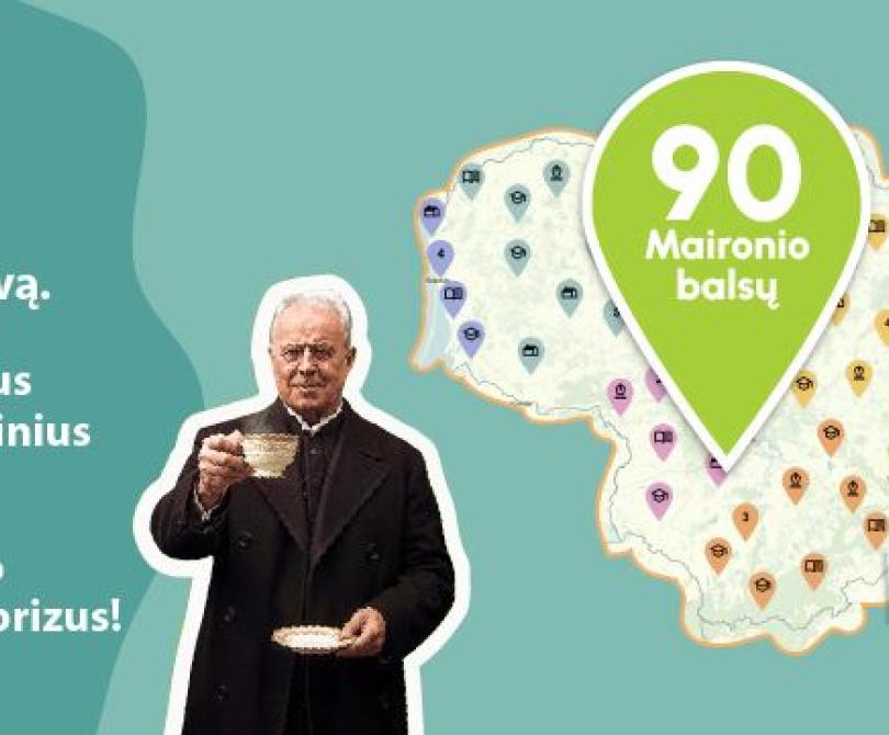 Startuoja projektas „90 Maironio balsų“!