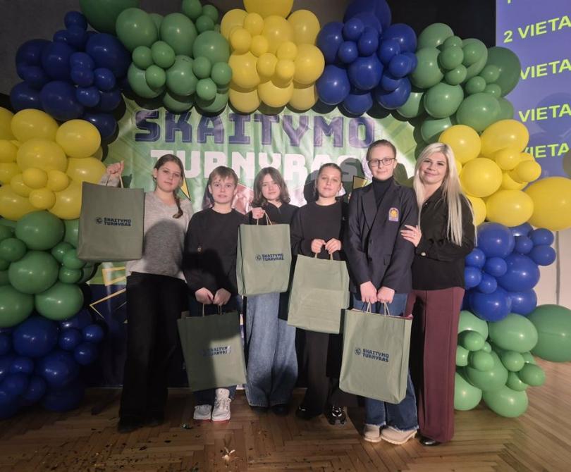 Telšiškių komandai – ketvirtoji Skaitymo turnyro vieta!