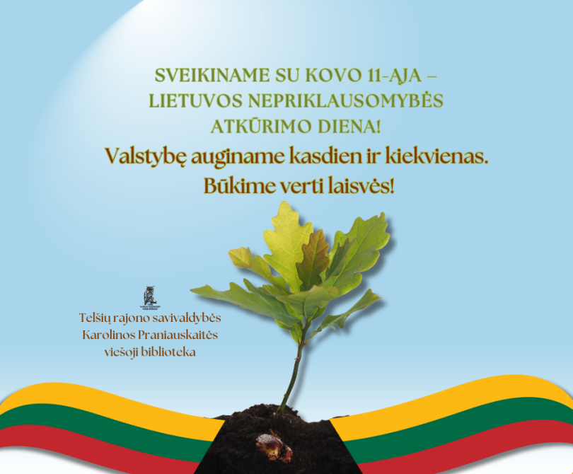 Sveikiname su Kovo 11-ąja!