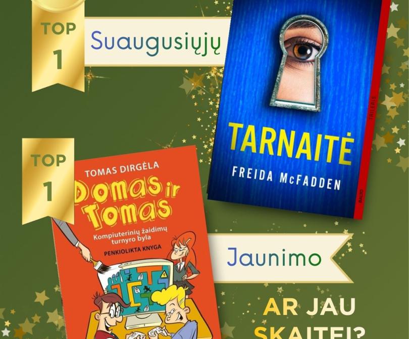 Skaitomiausios kovo mėnesio knygos