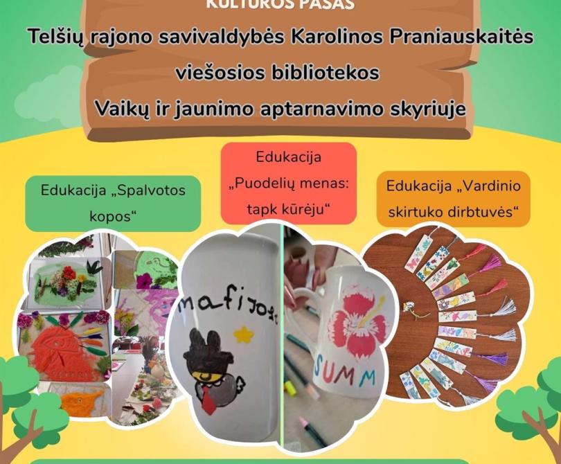 Edukacijos Vaikų ir jaunimo aptarnavimo skyriuje