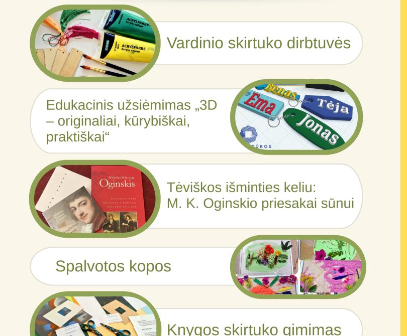 Bibliotekoje teikiamos Kultūros paso paslaugos