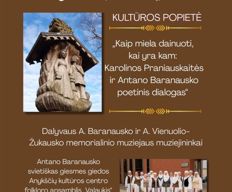 Kultūros popietė „Kaip miela dainuoti, kai yra kam“