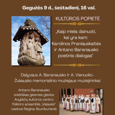 Kultūros popietė „Kaip miela dainuoti, kai yra kam“