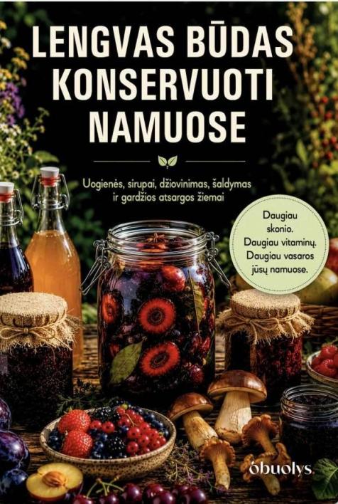 Lengvas būdas konservuoti namuose