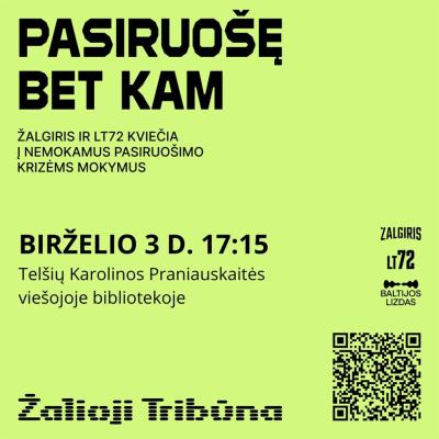 Nemokami praktiniai mokymai „Pasiruošę bet kam“