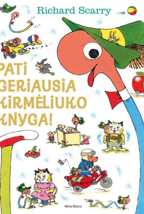 Pati geriausia Kirmėliuko knyga! 