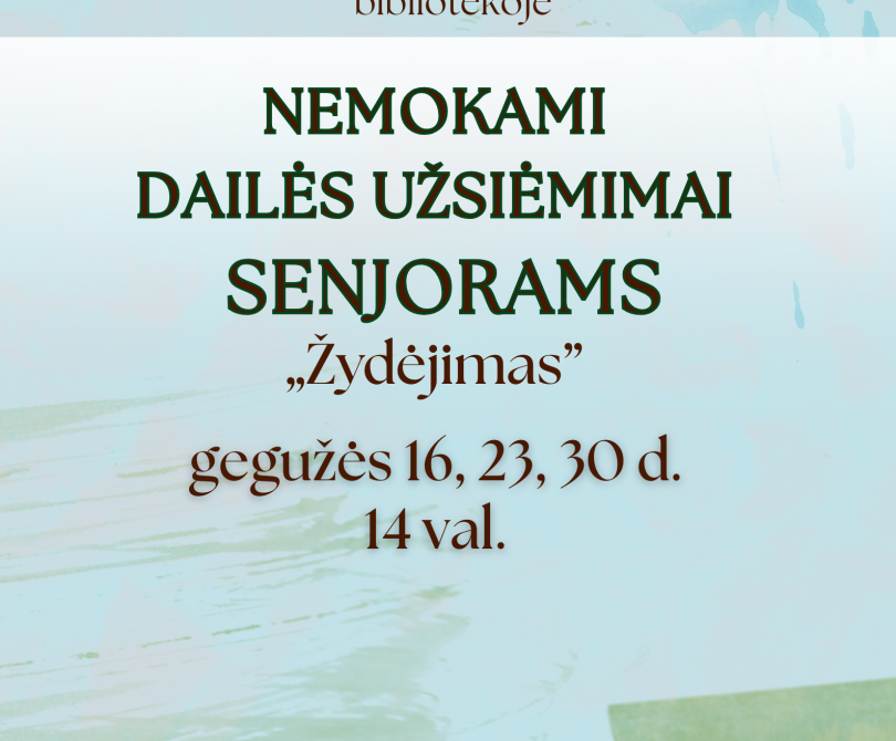 Baigėsi pirmasis „Socialinio recepto“ iniciatyvai skirtas užsiėmimų ciklas
