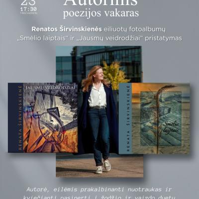 Renatos Širvinskienės poezijos vakaras