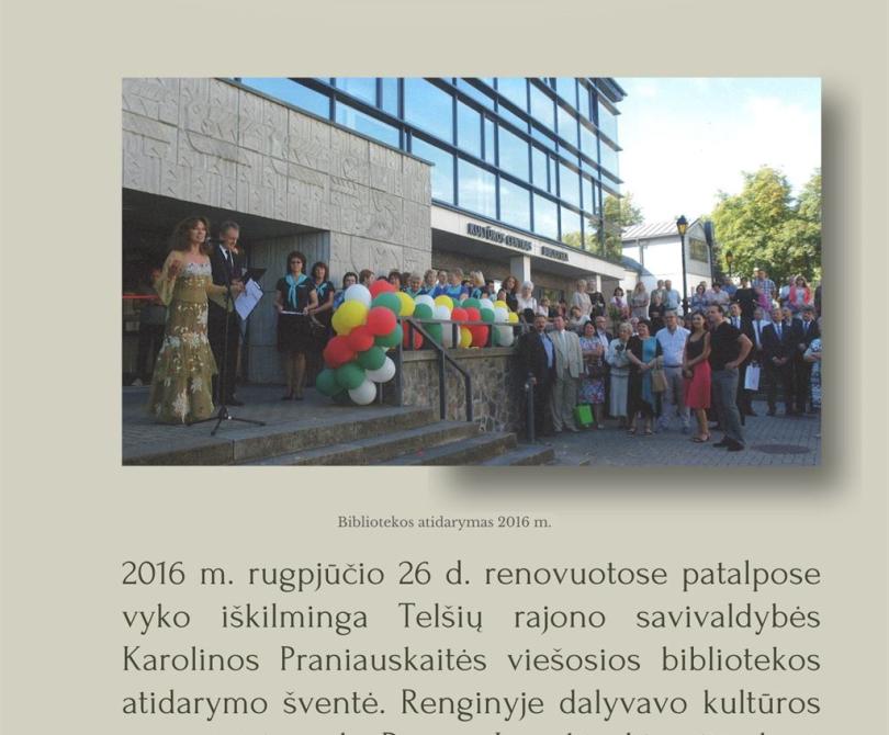 Iš bibliotekos metraščio
