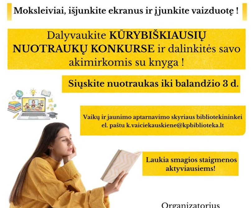 Dalinkitės savo akimirkomis su knyga