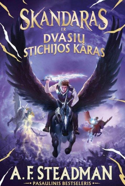 Skandaras ir dvasių stichijos karas. Ciklo 5-oji knyga