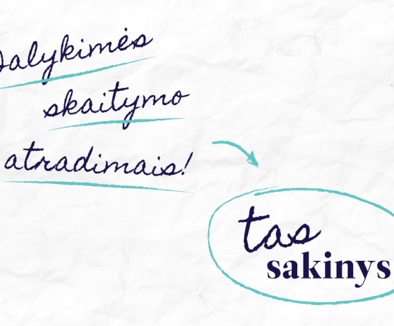 Iniciatyva „TAS sakinys“