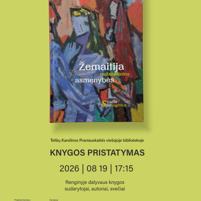 „Žemaitija paženklintos asmenybės“ knygos pristatymas – Telšiuose