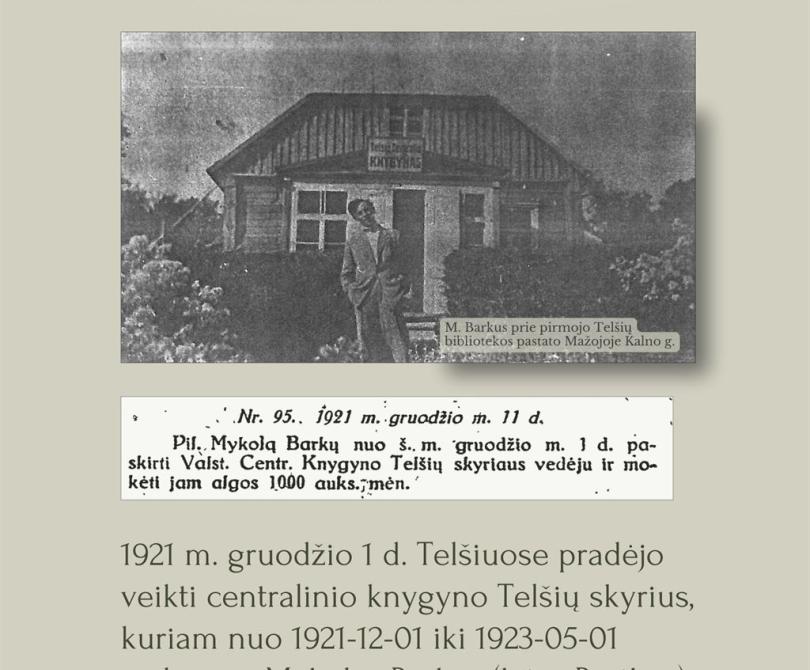 Bibliotekai – 105. Iš bibliotekos metraščio